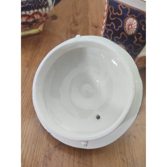 Antique James Sadler Teapot No 1624 Floral design Imari Style 1930's - Picture 5 of 9